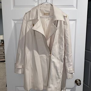 Woman’s White Michael Kors Coat Size 12